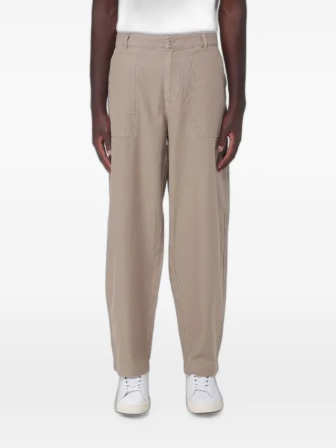 Blauer wide-leg cotton trousers