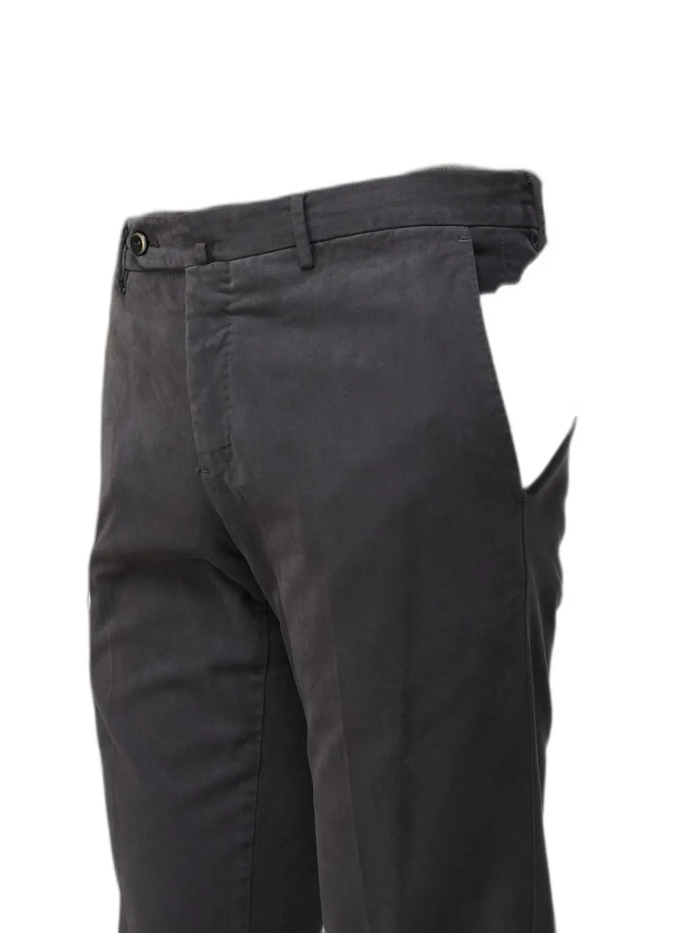 PT Torino Chino van stretch-katoen Grijs