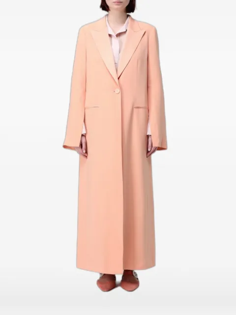 TWINSET single-breasted slit-sleeve coat