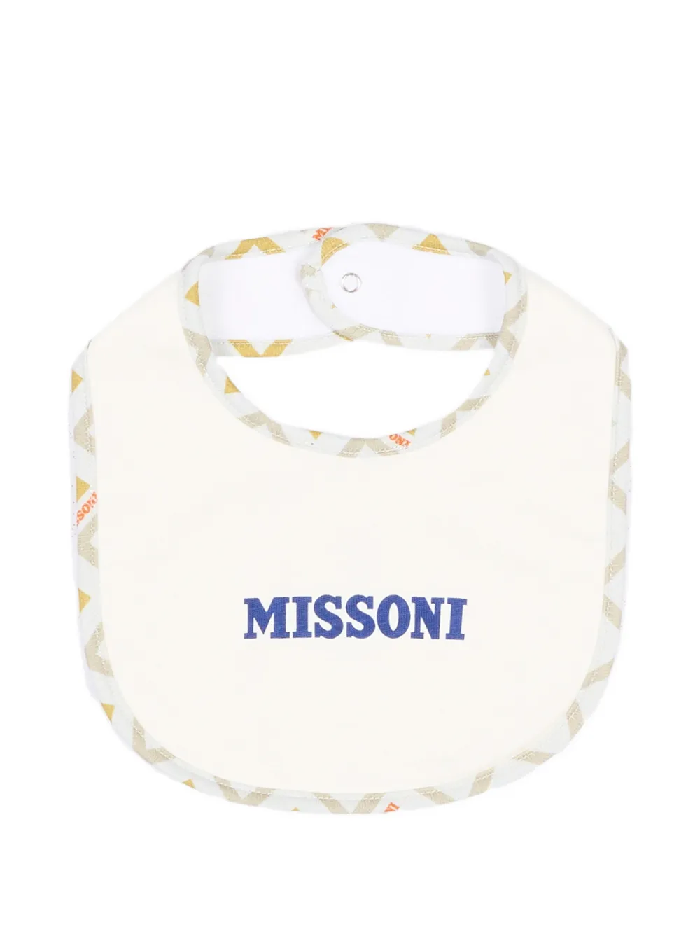 Missoni Kids Driedelige babyset met zigzag-print Beige