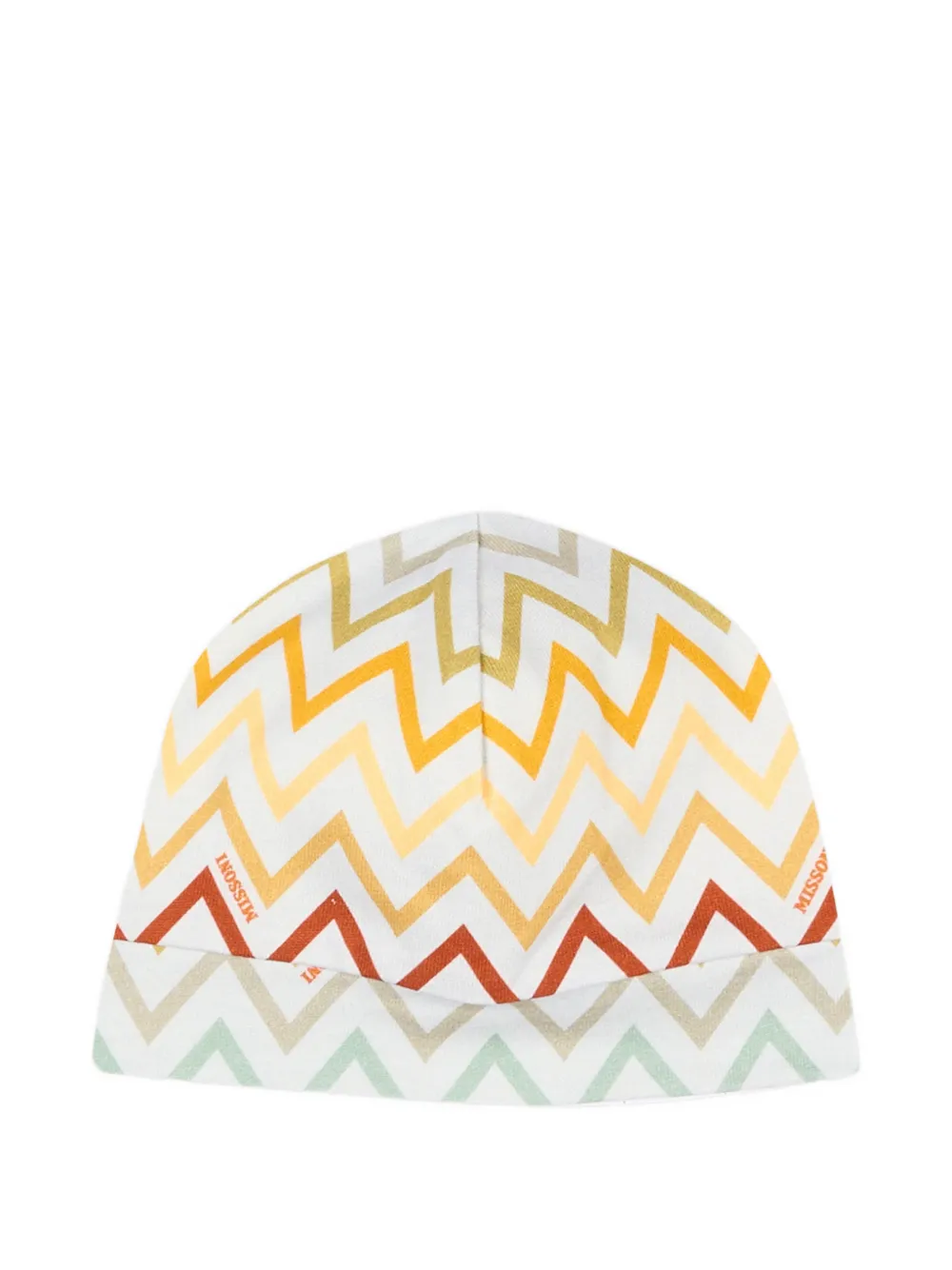 Missoni Kids Driedelige babyset met zigzag-print Beige
