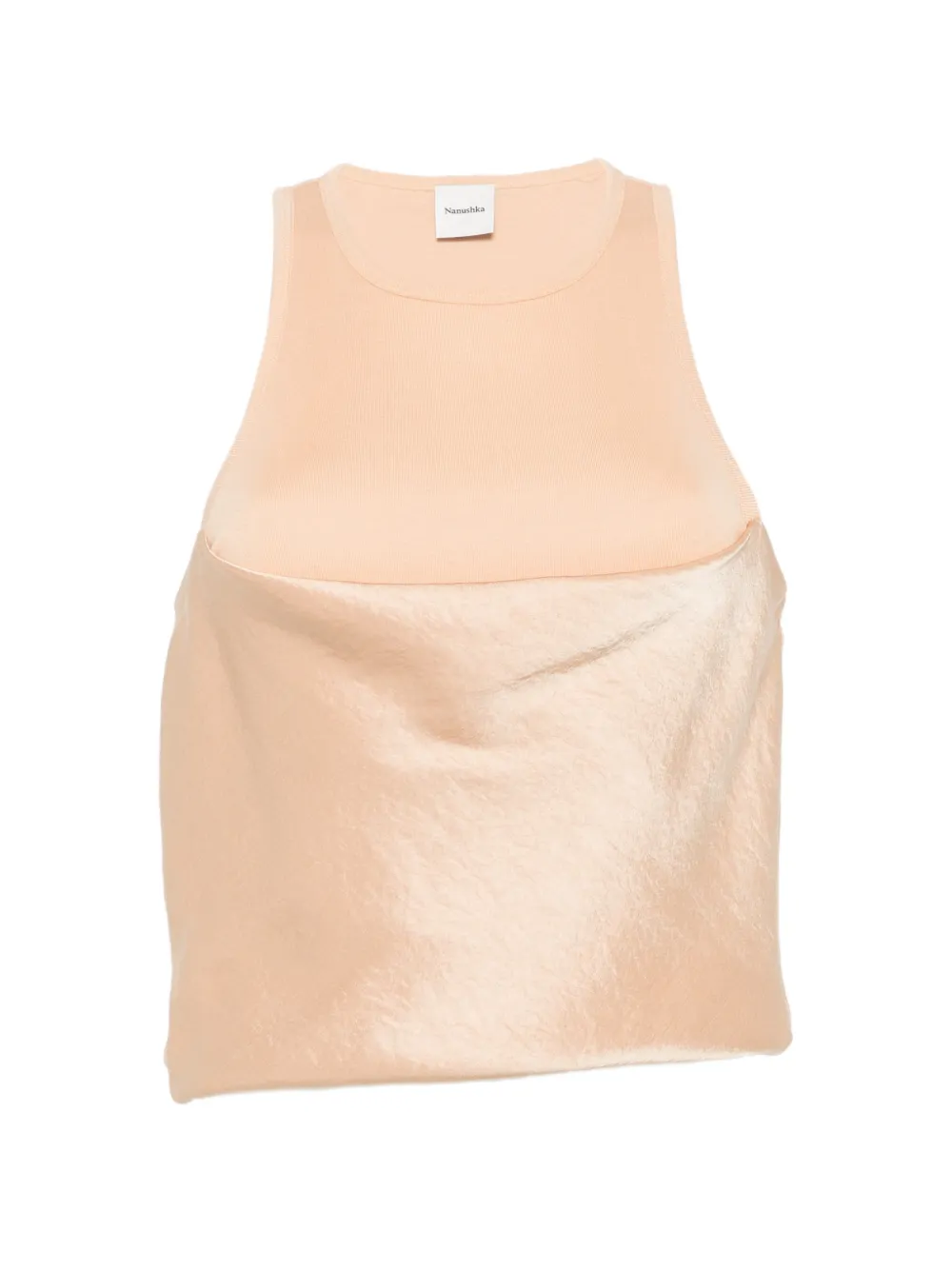 Nanushka Top con inserti - Toni neutri