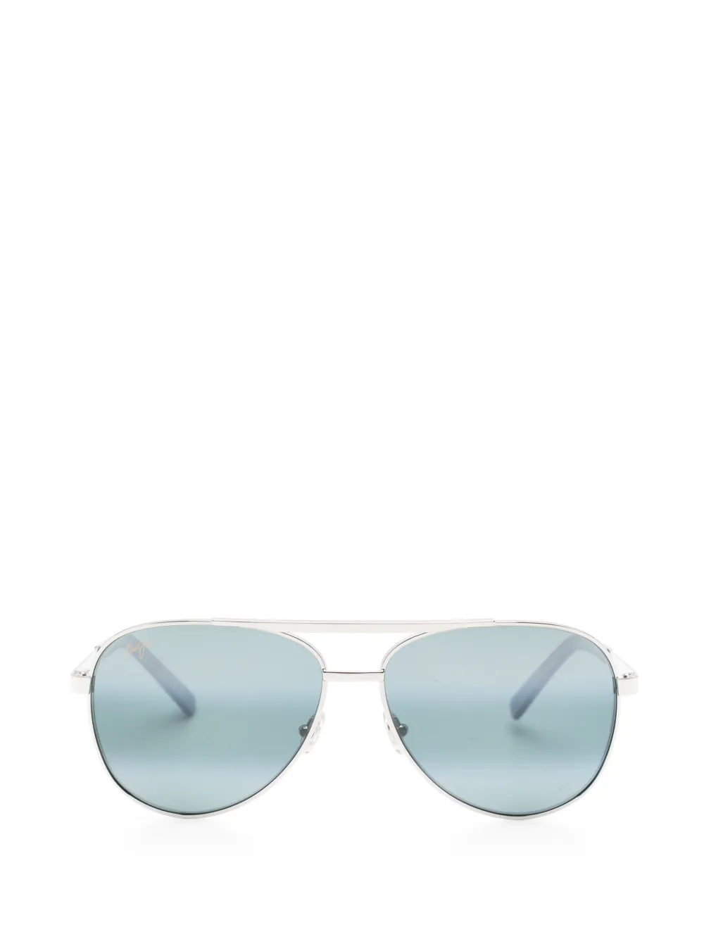 Maui Jim Occhiali da sole Seacliff stile pilota - Argento