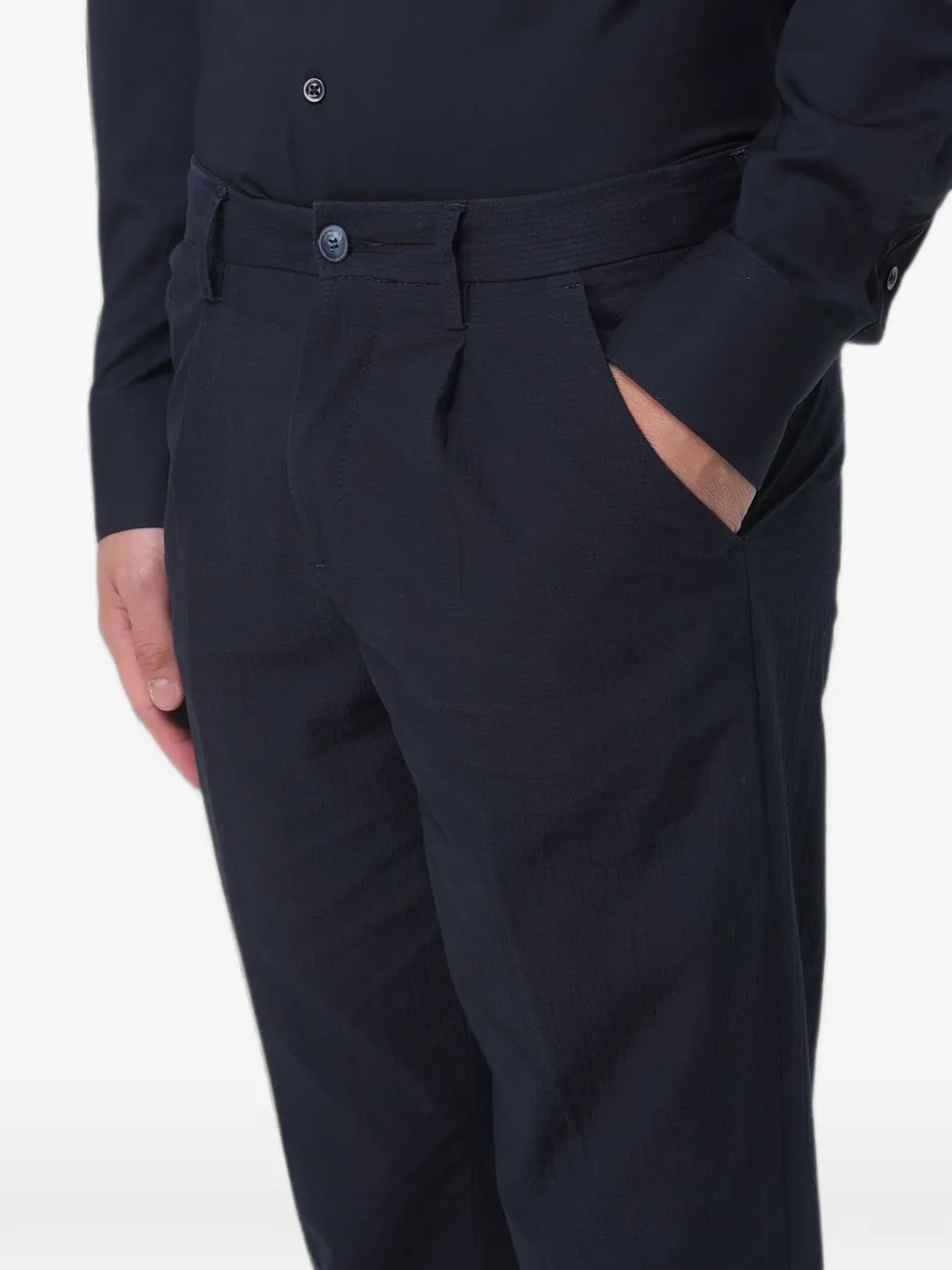 Re-Hash Marc chino Blauw