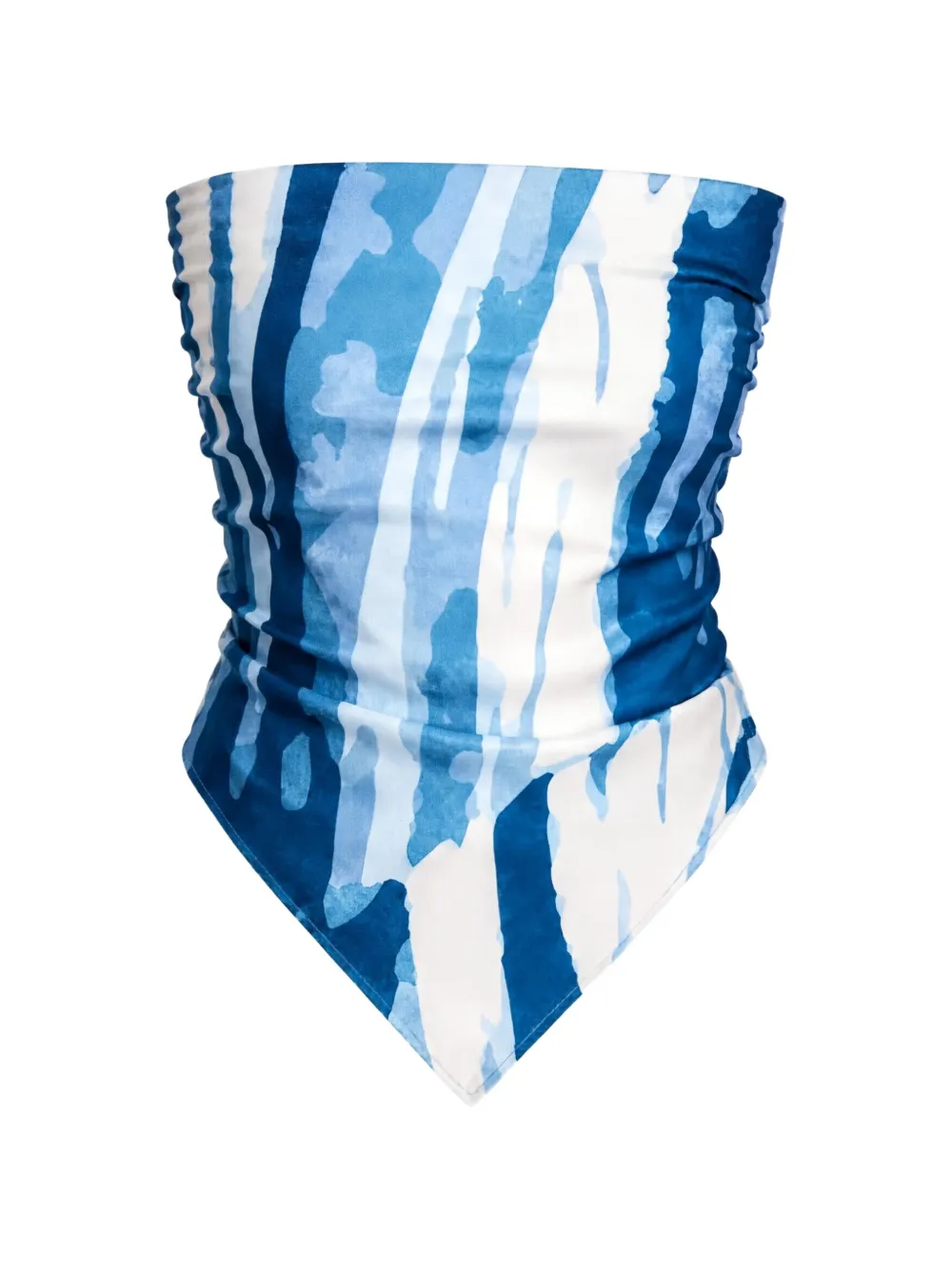 DIARRABLU abstract-print top
