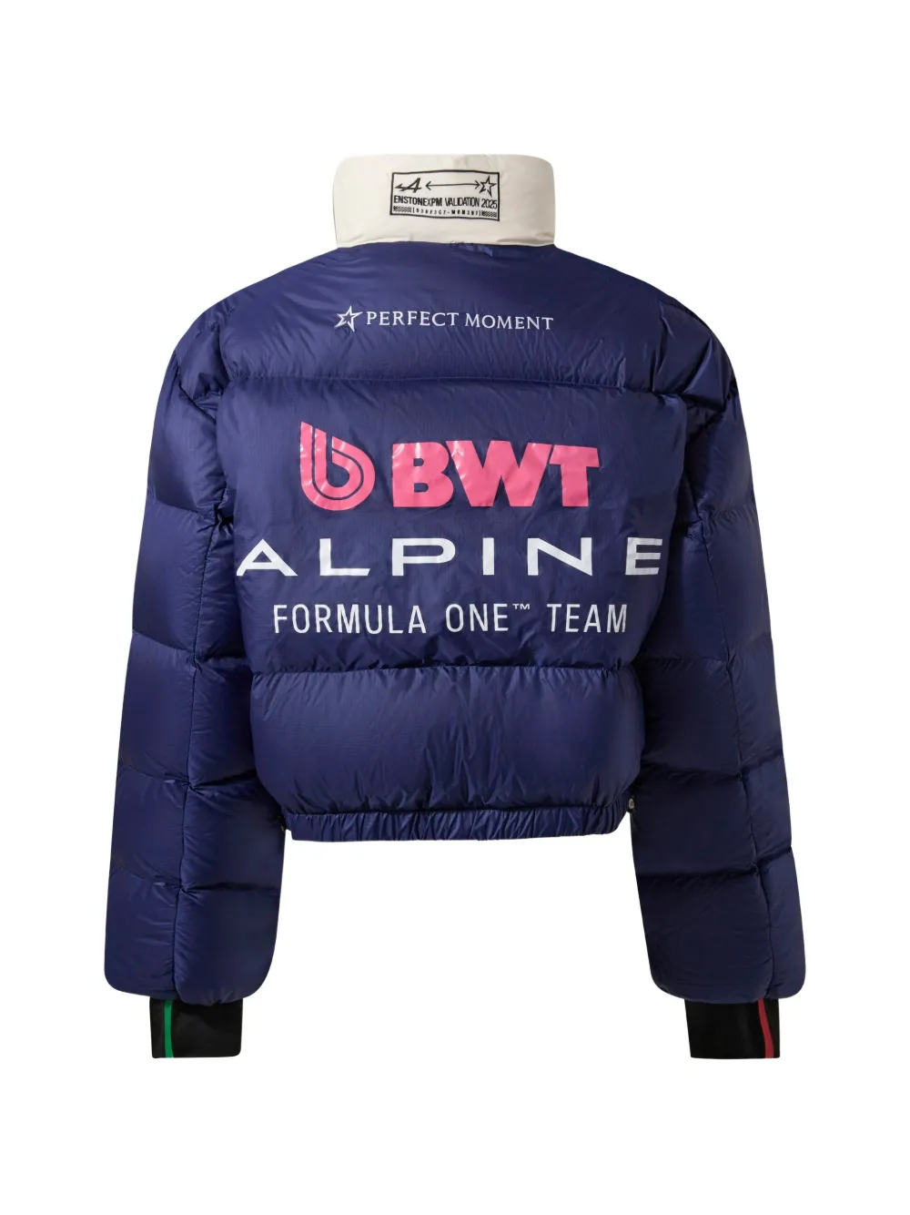 Perfect Moment x BWT Alpine F1 Team Alps donsjack Blauw