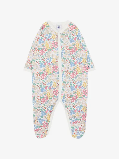 Petit Bateau جمبسوت بطبعة زهور