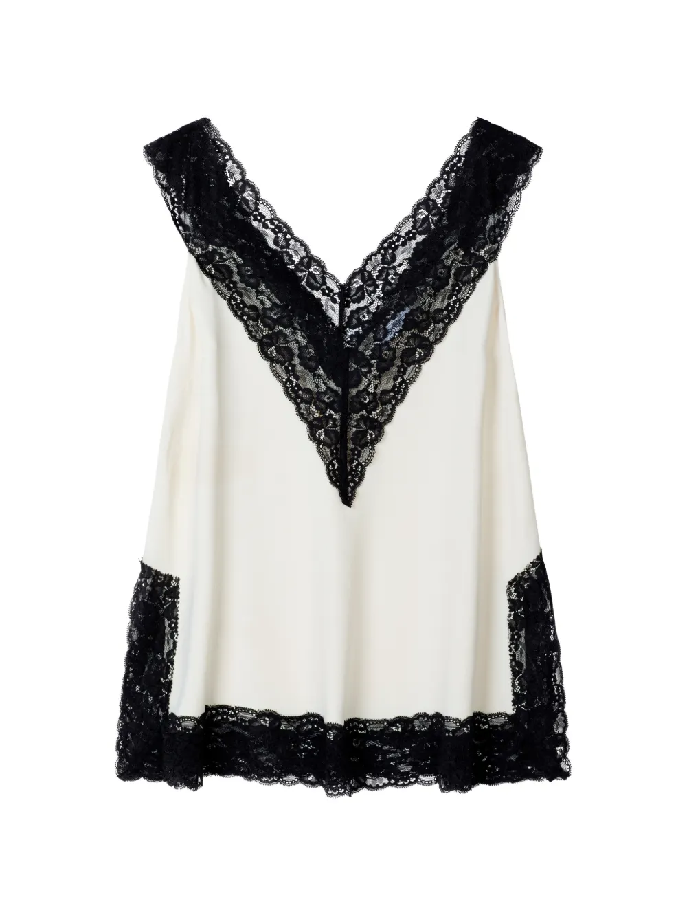 Stylein Miette lace-trimmed top - Nude