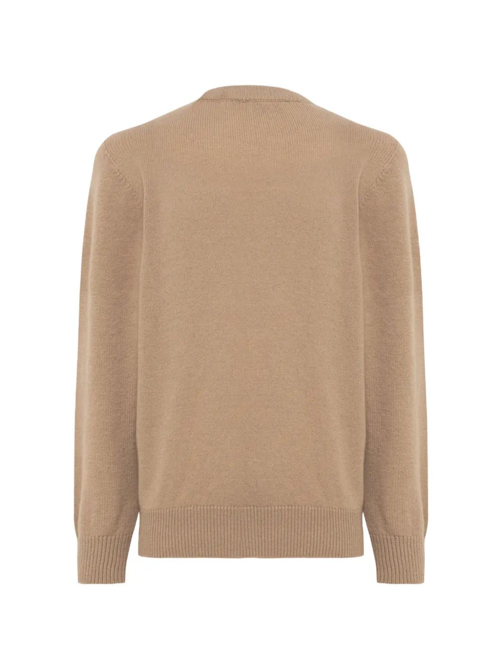 Laneus crew-neck knitted sweater Beige