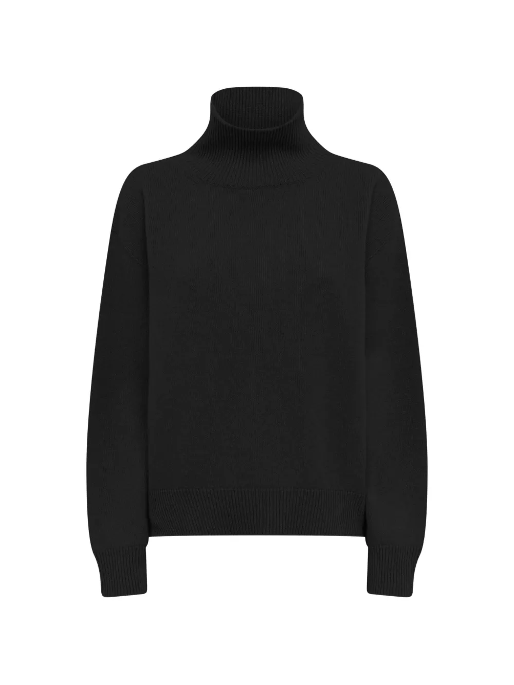 Laneus pull ample à col roulé - Noir Laneus pull ample à col roulé - Noir