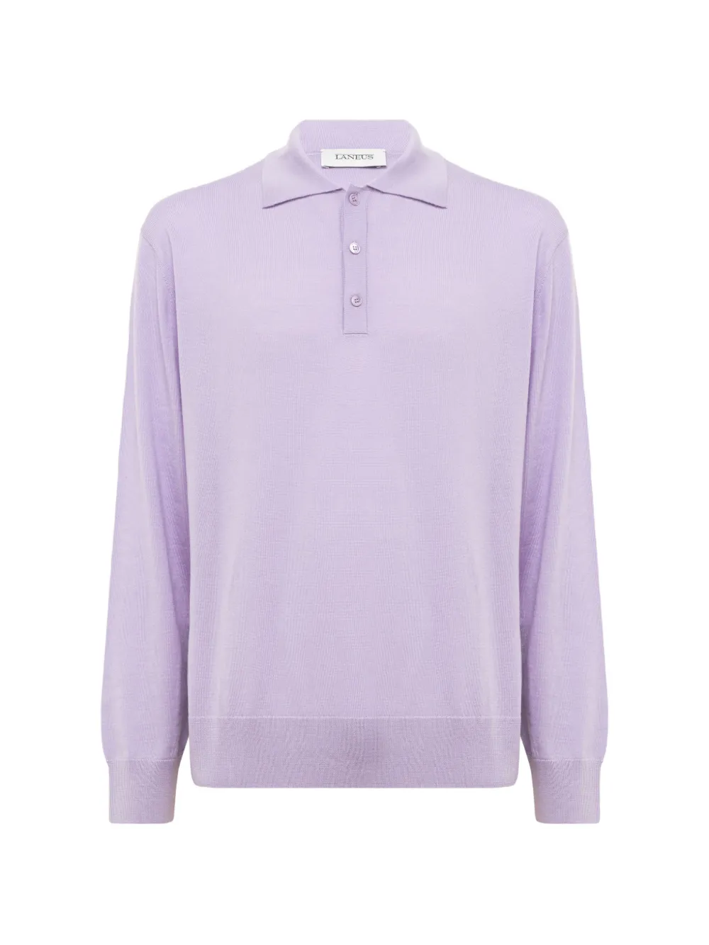 Laneus long-sleeve polo shirt
