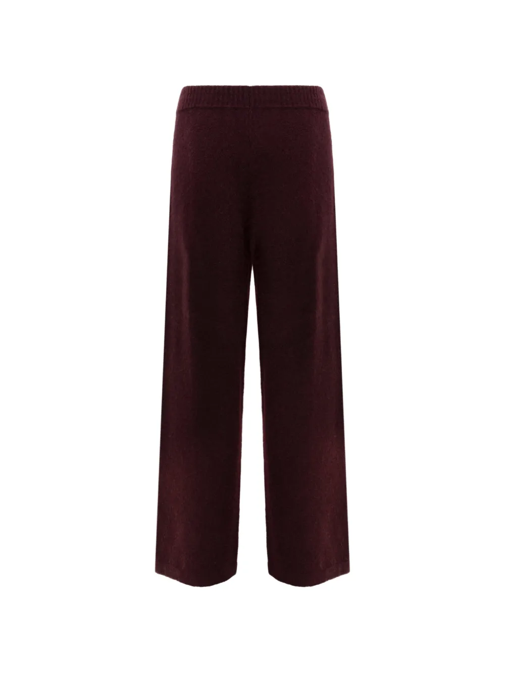 Laneus Gebreide broek Paars