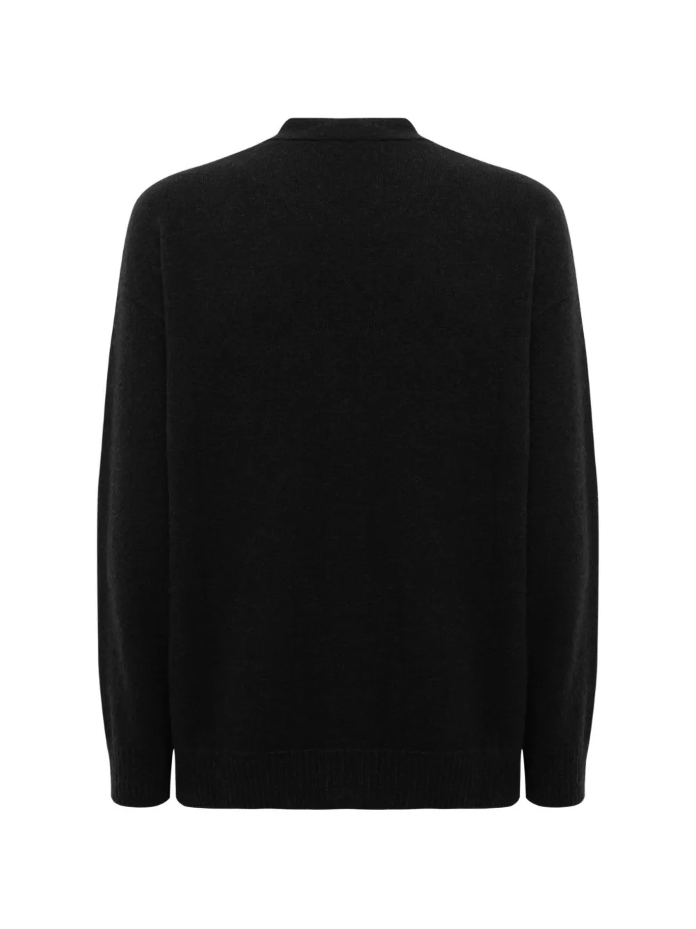 Laneus Gebreid vest Zwart
