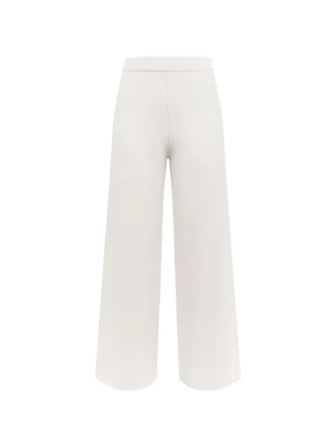 Laneus fine-knit trousers