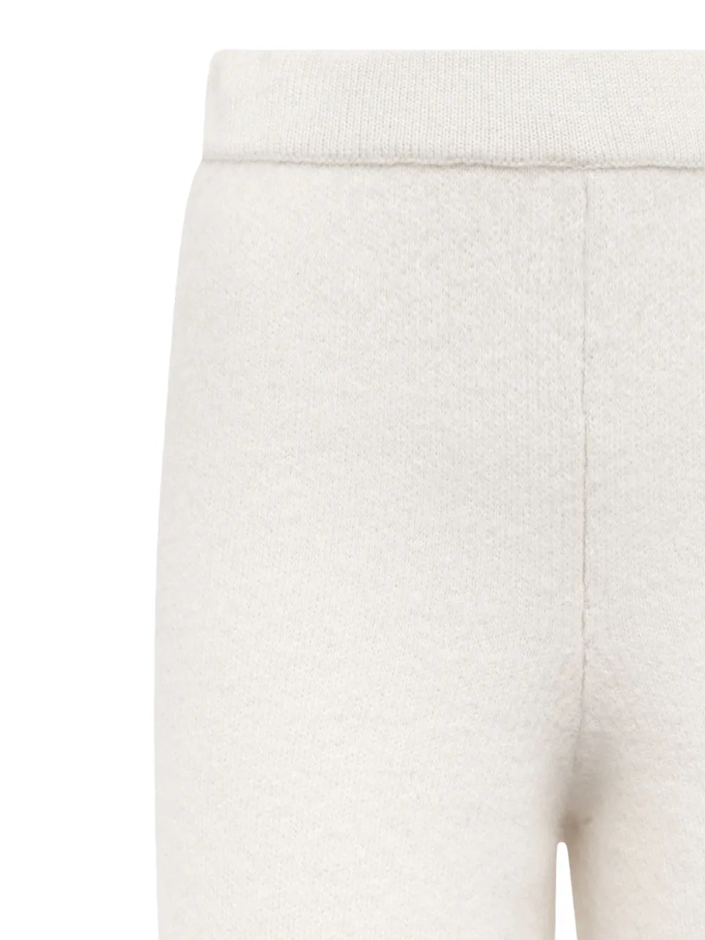 Laneus Fijngebreide broek Wit