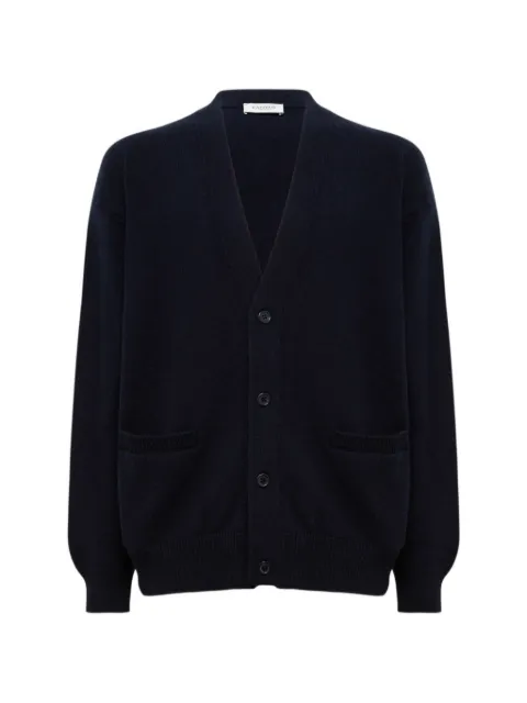 Laneus button-fastening knitted cardigan