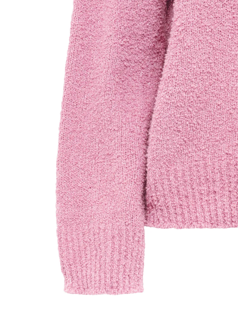 Laneus Boxy trui met textuur Roze
