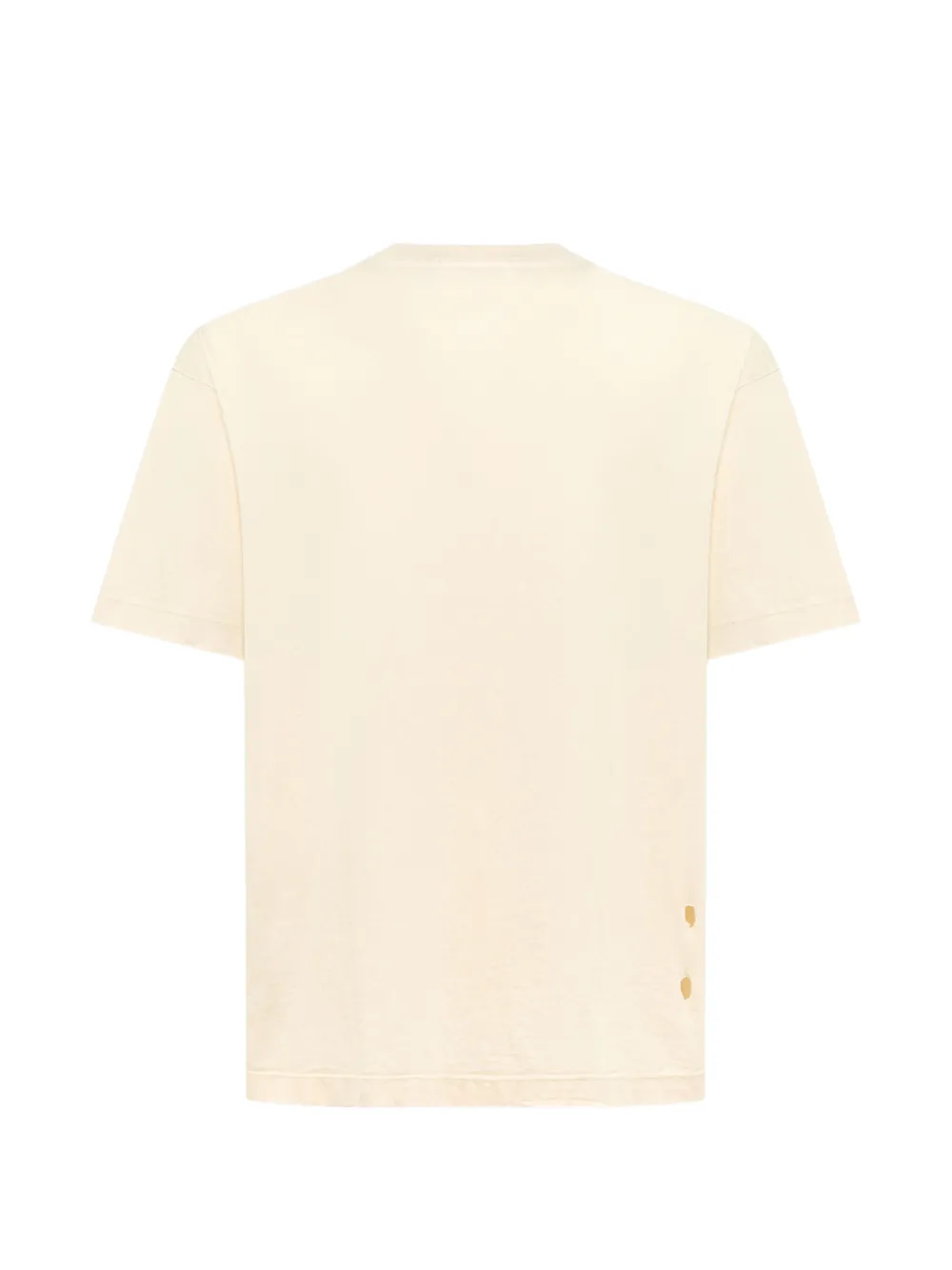 Laneus Gerafeld boxy T-shirt Beige