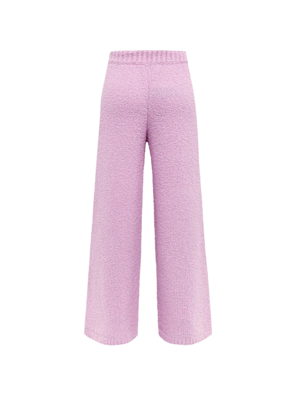 Laneus Broek met trekkoord en textuur Roze