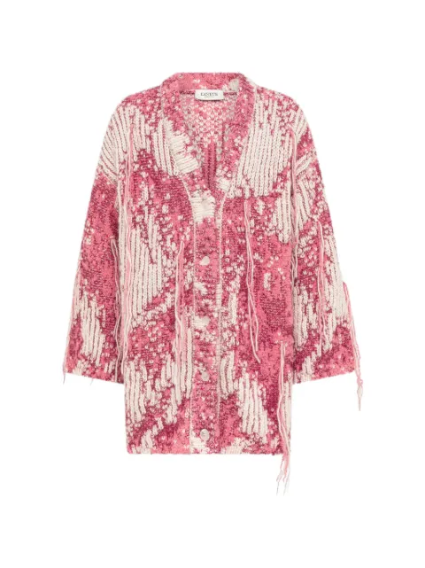 Laneus cárdigan tejido en jacquard