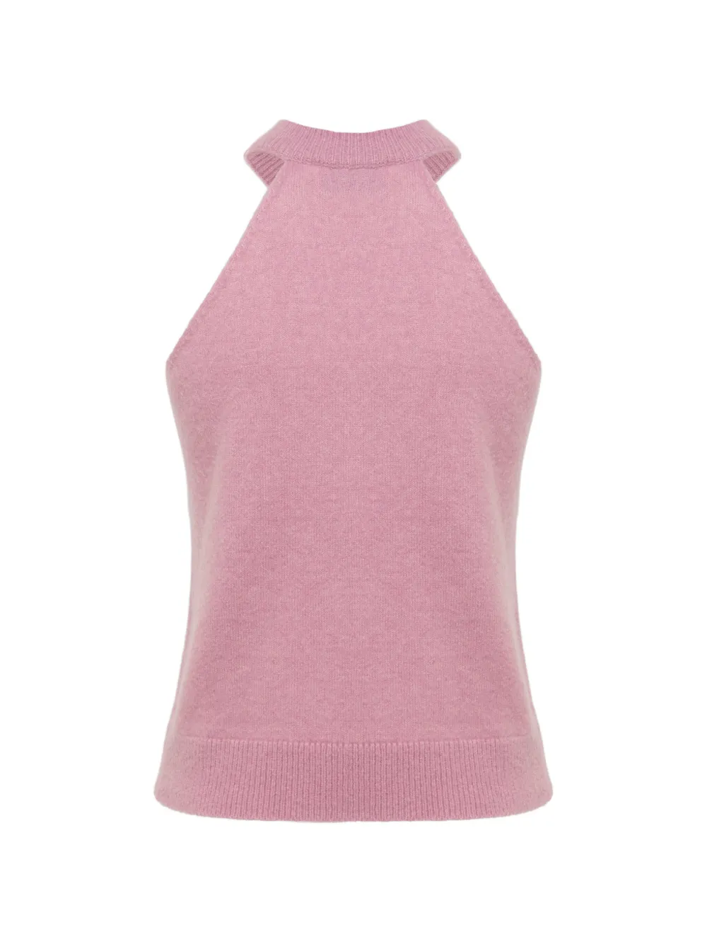 Laneus Gebreide haltertop Roze