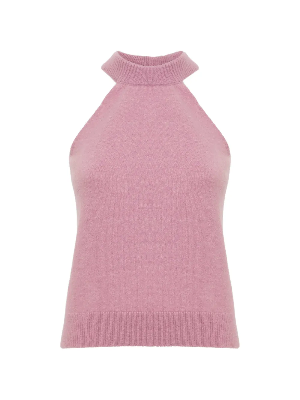 Laneus Canotta con scollo all'americana - Rosa