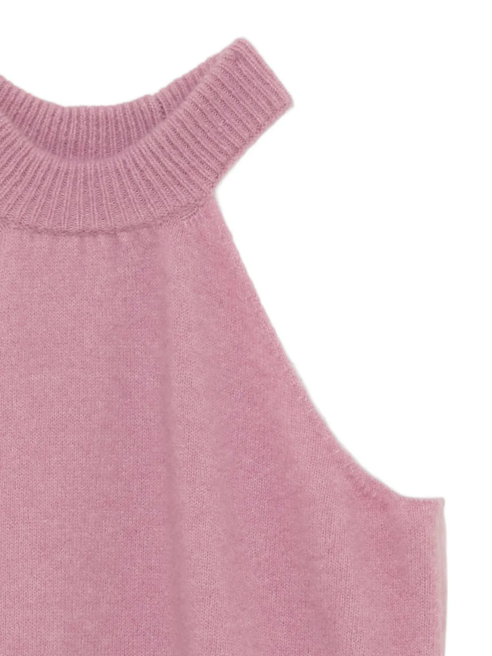 Laneus Gebreide haltertop Roze