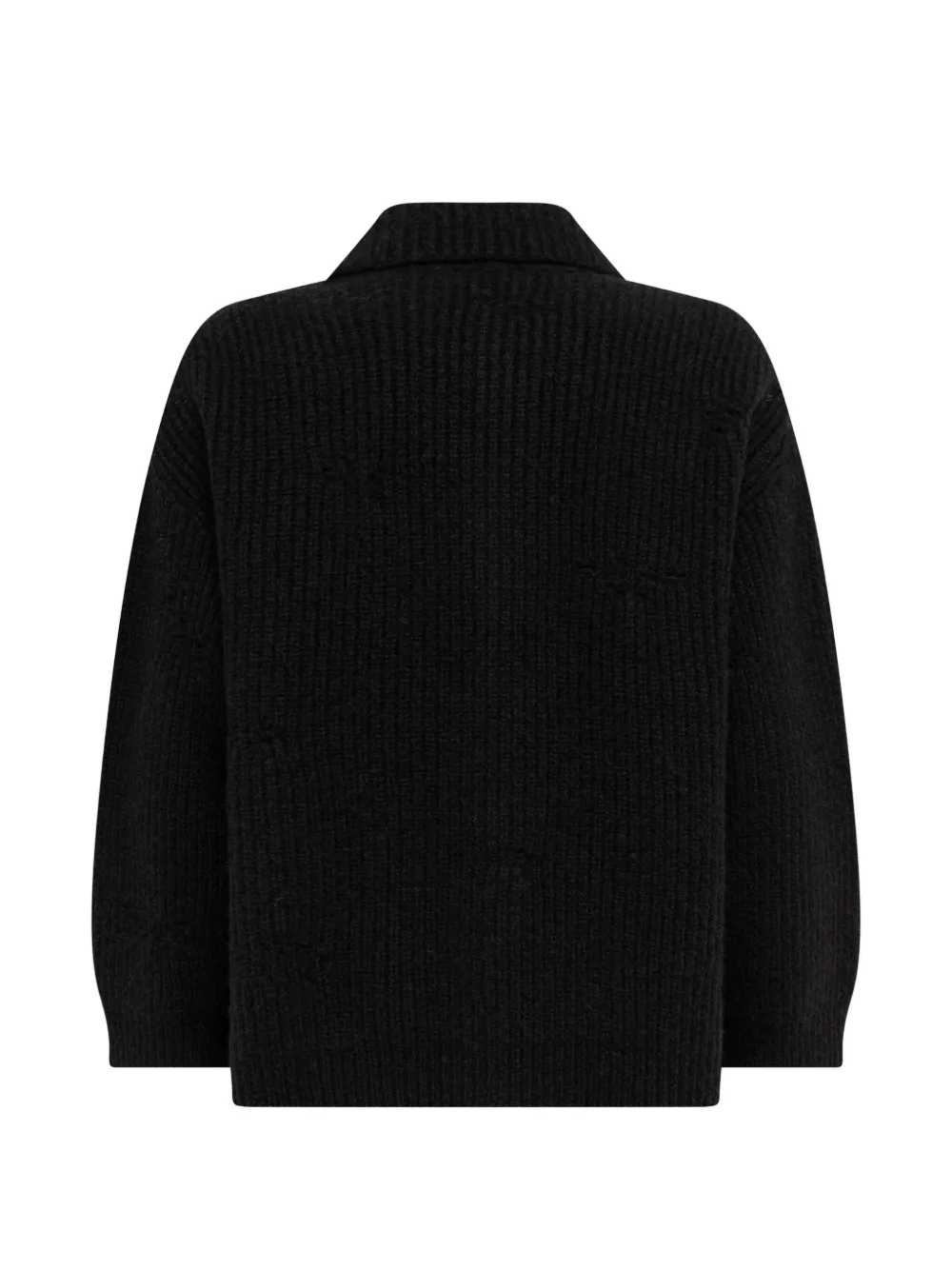 Laneus Gerafeld vest Zwart