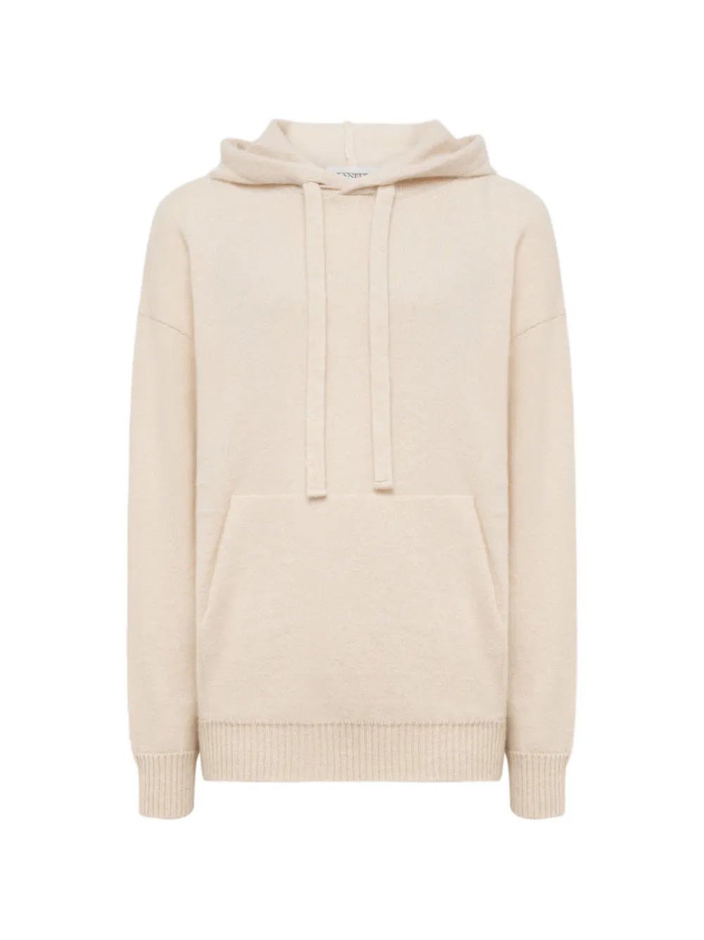Laneus drawstring pouch-pocket hoodie - Toni neutri