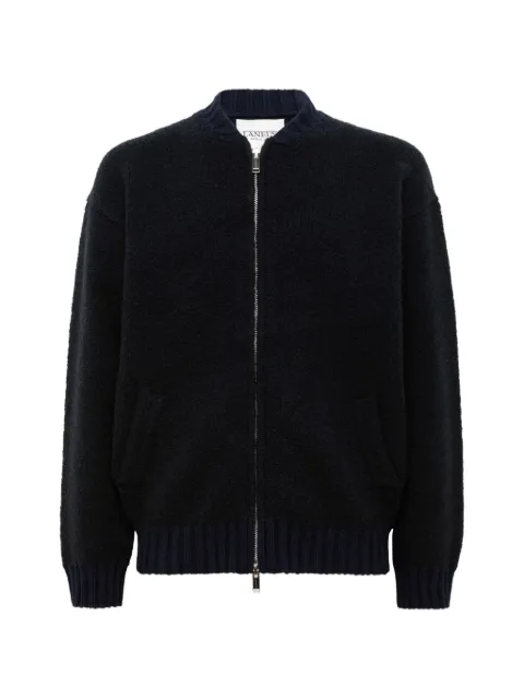 Laneus zip-up cardigan