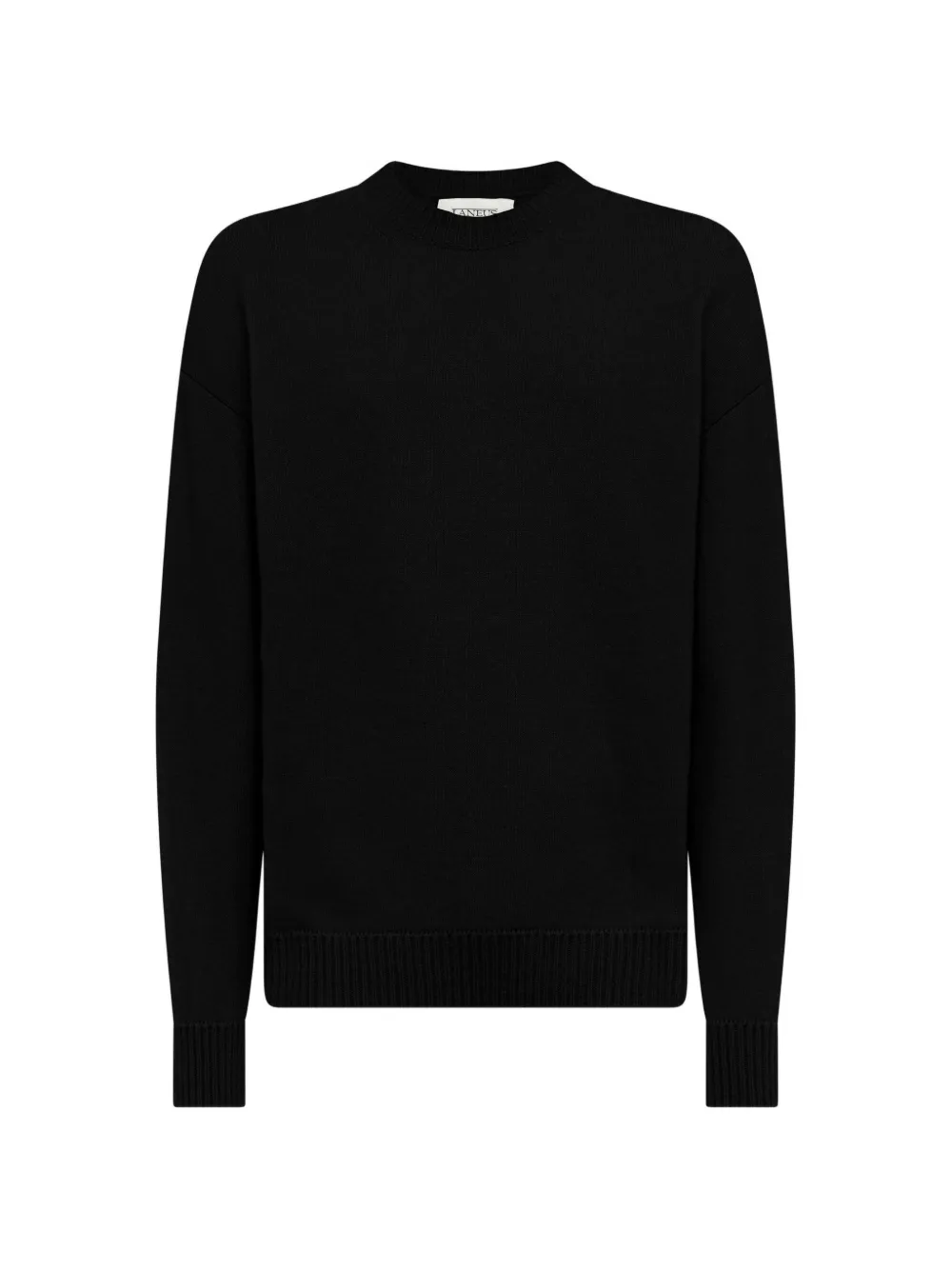 Laneus crew-neck ribbed-trim sweater