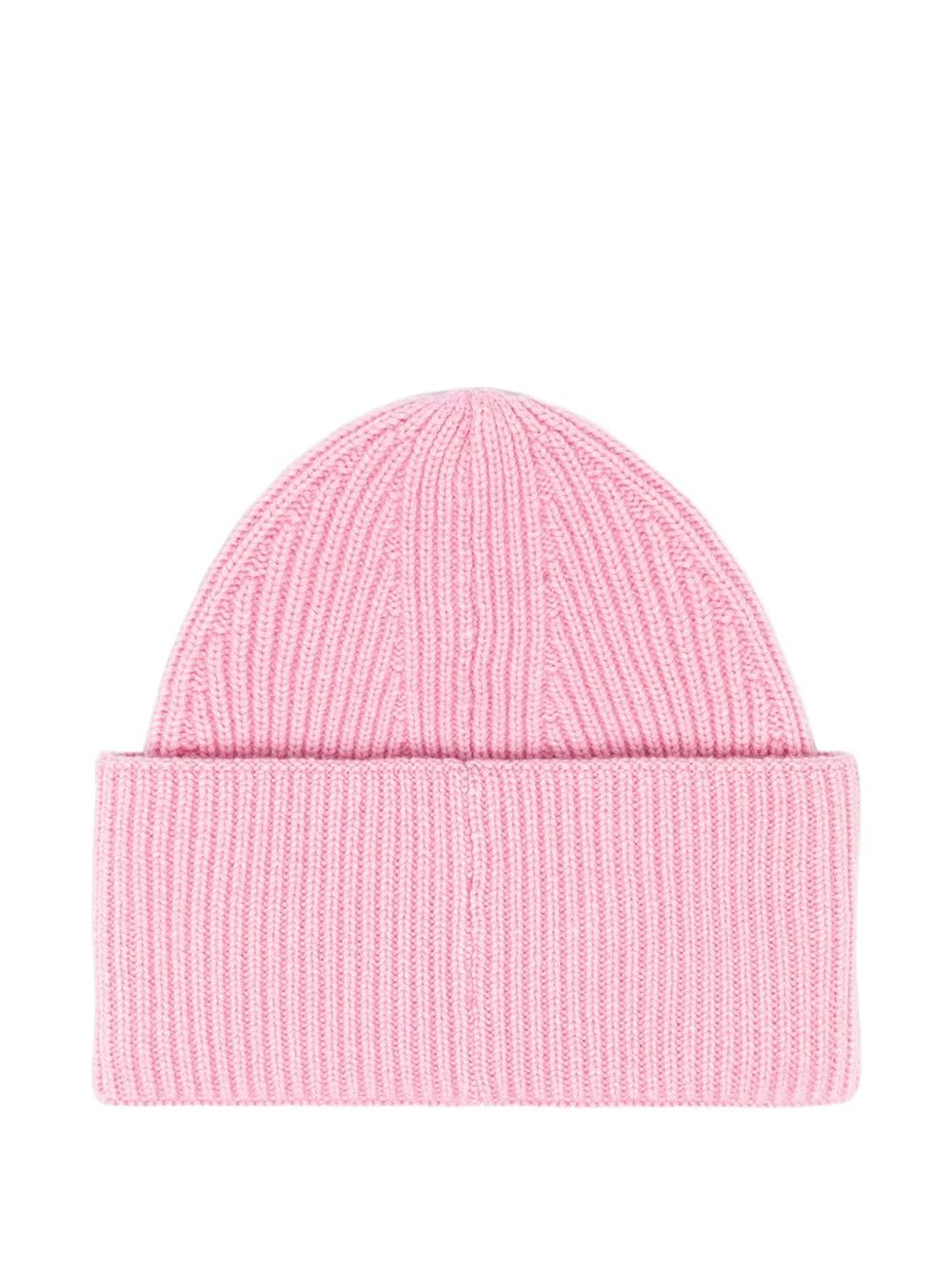Laneus Ribgebreide muts Roze