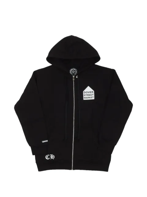 Chrome Hearts x Dover Street Market logo-print hoodie