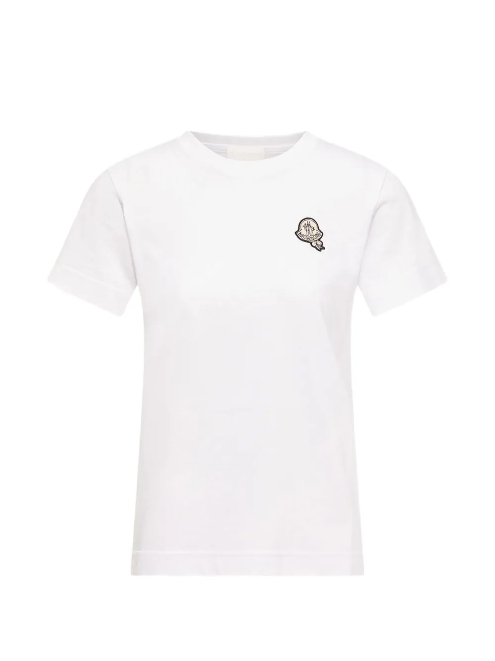 Moncler T-shirt met logopatch Wit