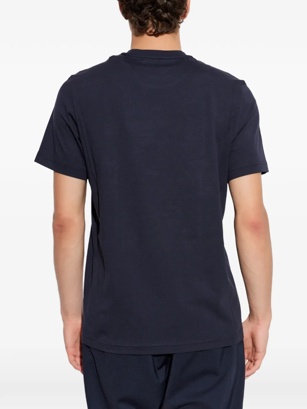 Moncler T-shirt met grafische print Blauw