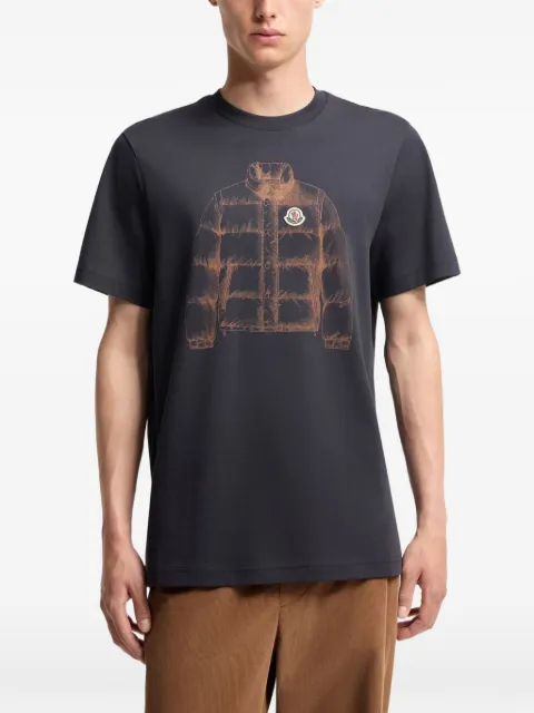 Moncler t-shirt à imprimé graphique