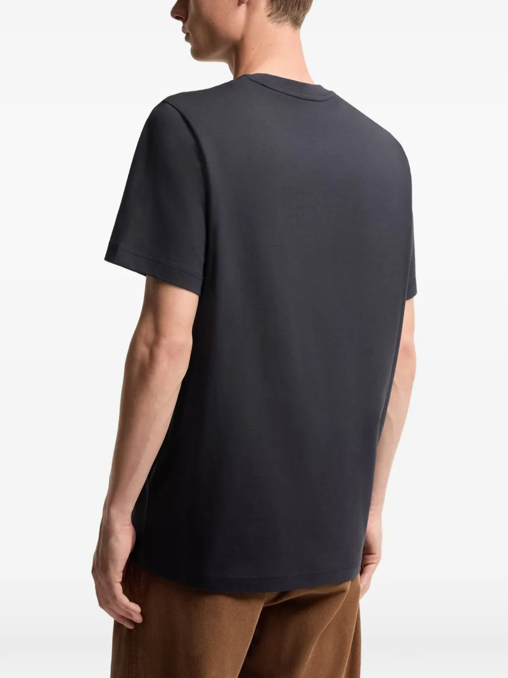Moncler T-shirt met grafische print Blauw