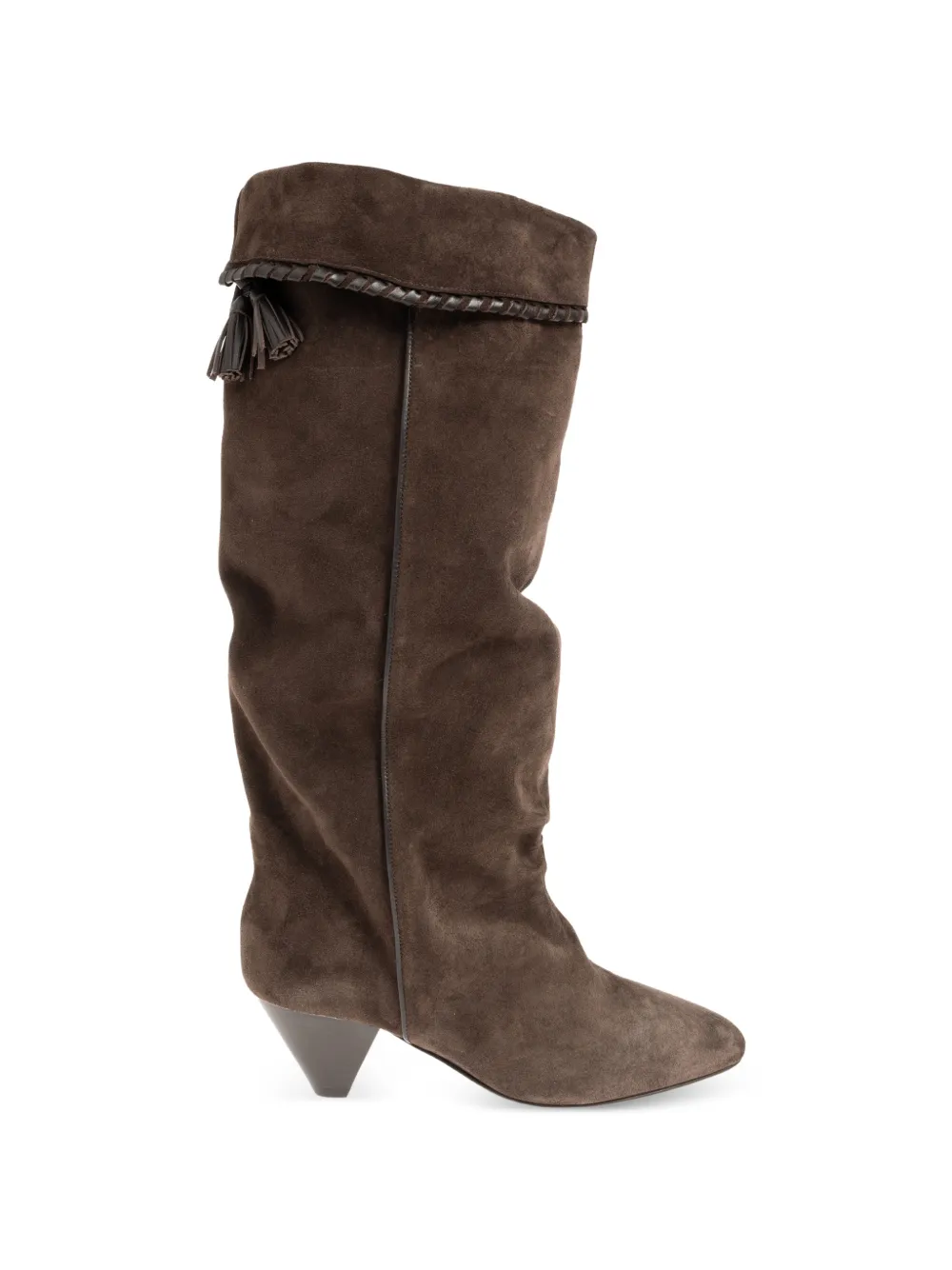 ISABEL MARANT Elita tassel-detail boots Bruin
