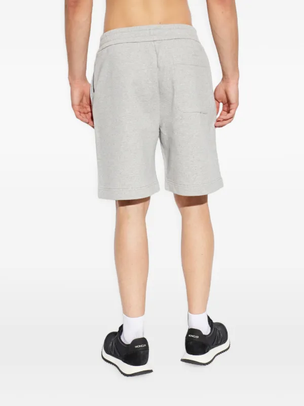 Moncler ショートパンツ グレー Moncler ロゴパッチ ショートパンツ | グレー | FARFETCH JP