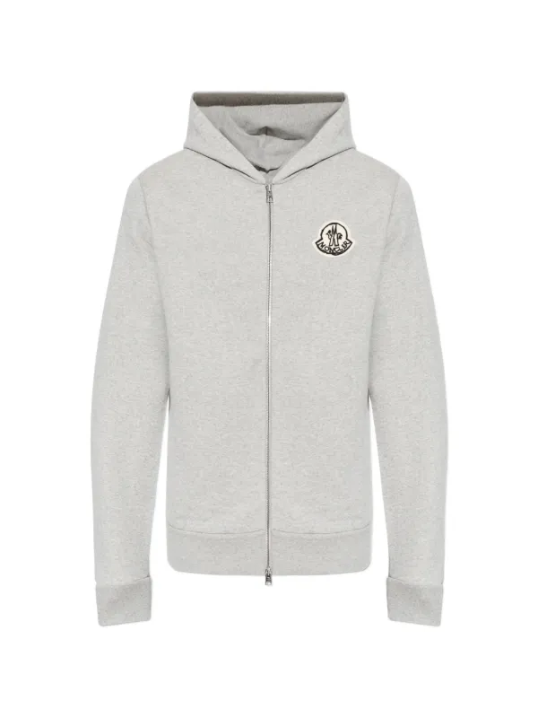 gucci MONCLER ジップアップパーカー グレー メンズMサイズ Moncler ジップアップ パーカー | グレー | FARFETCH JP