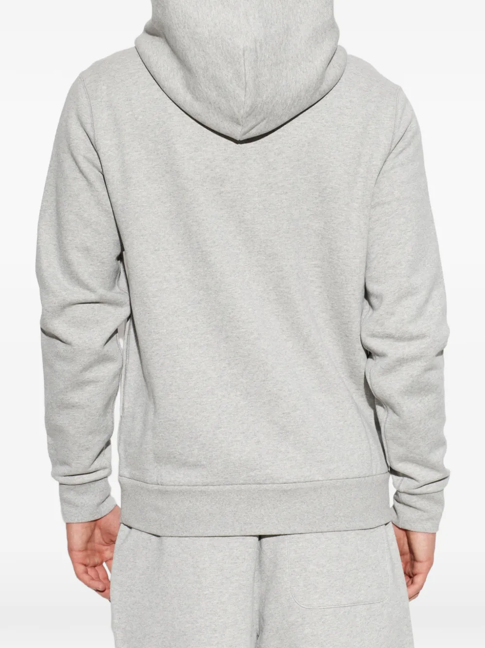 Moncler Hoodie met logopatch Grijs