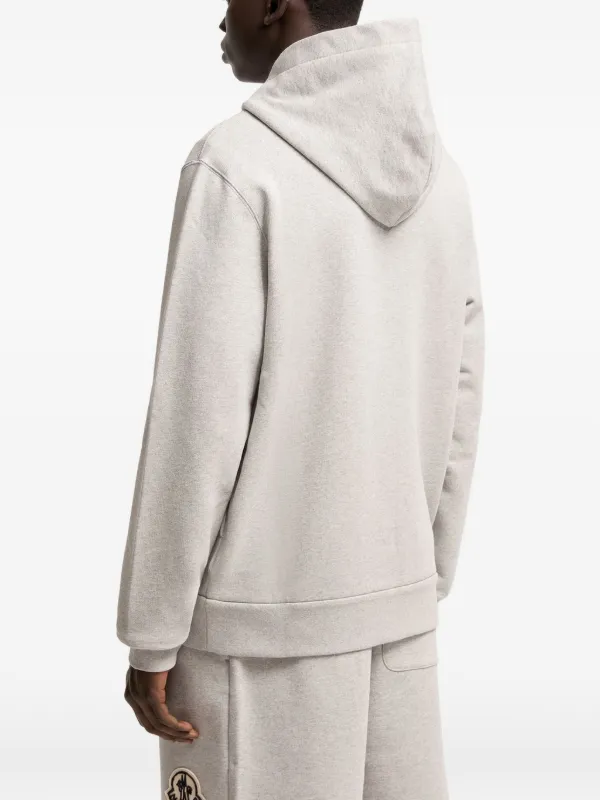 Moncler ジップアップ パーカー | グレー | FARFETCH JP