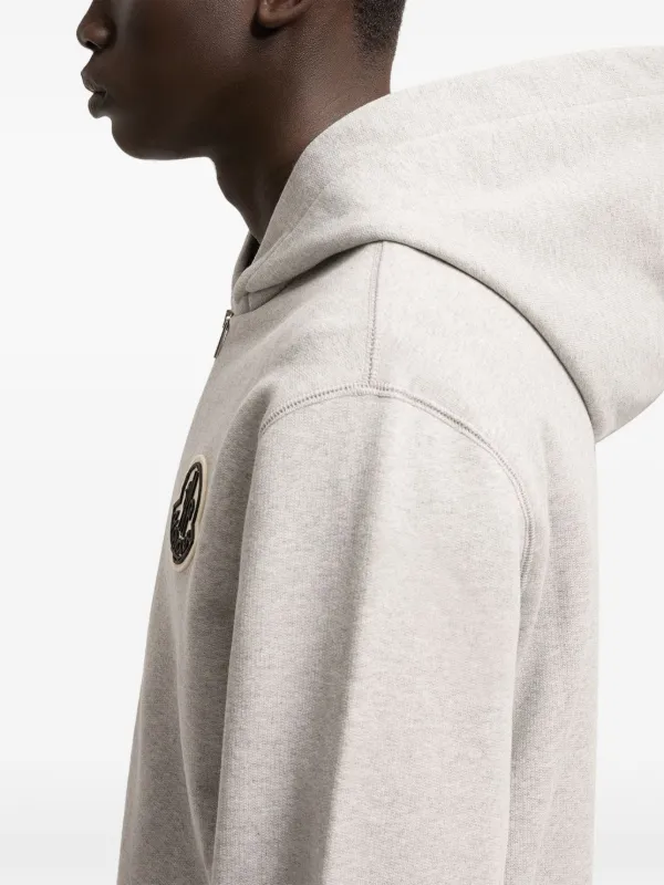 Moncler ジップアップ パーカー | グレー | FARFETCH JP