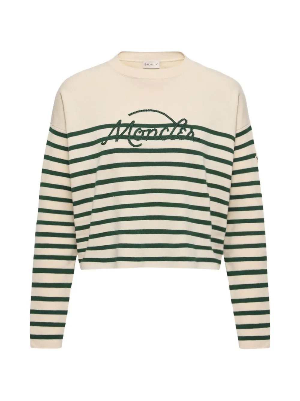 Moncler Gestreepte trui Beige