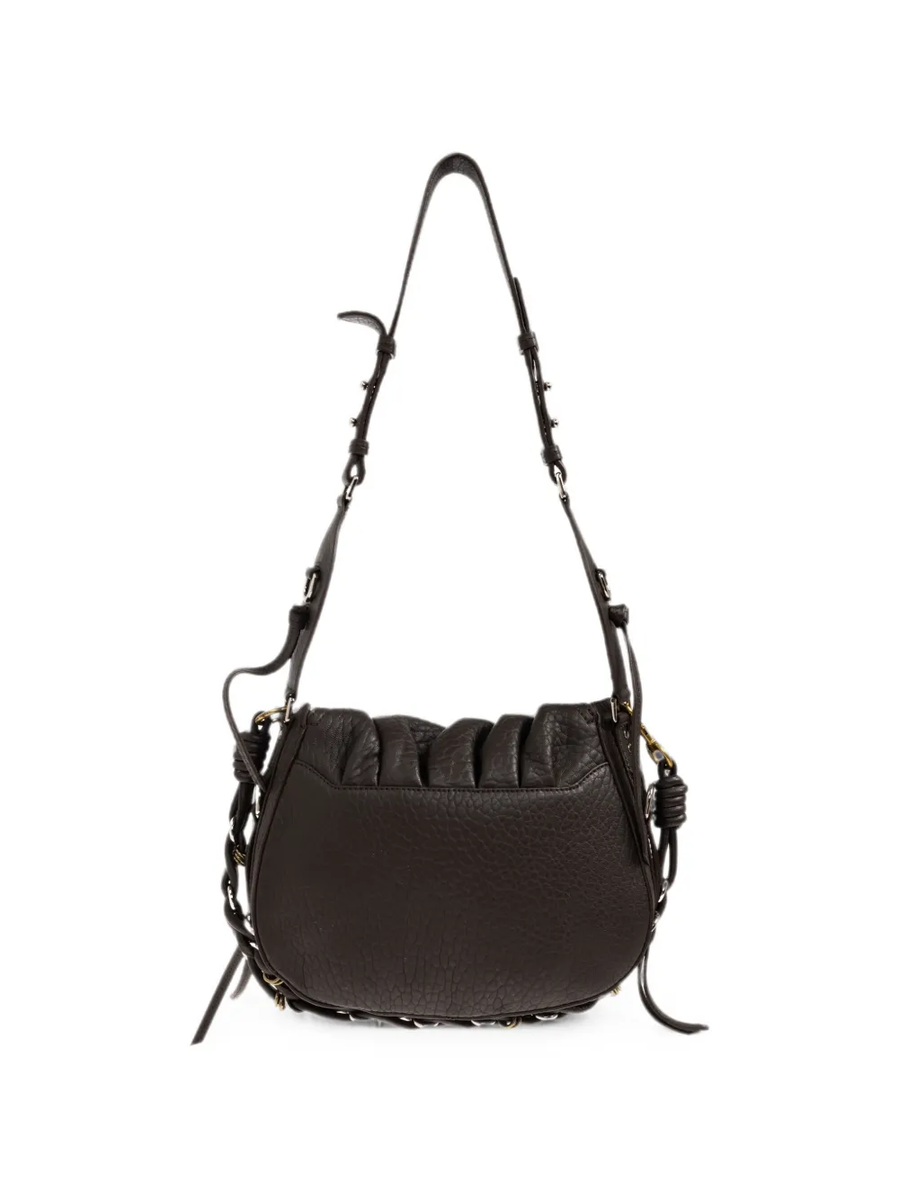 ISABEL MARANT Bolton leren schoudertas Bruin