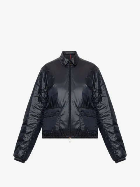 Moncler Lanset logo-patch jacket
