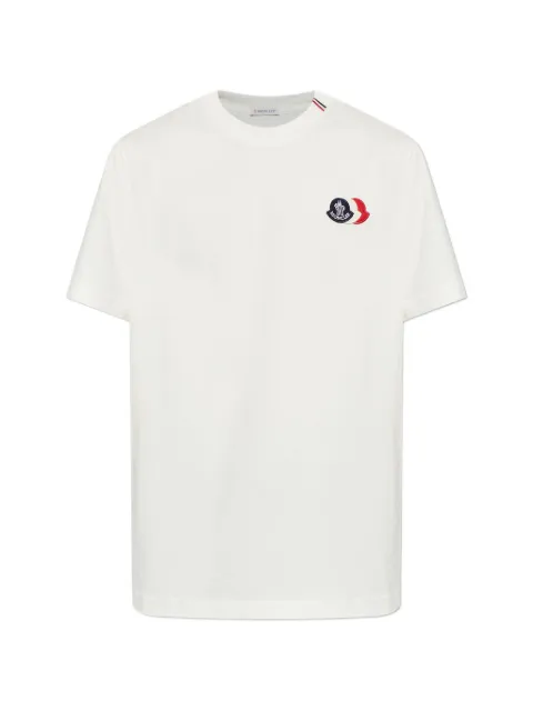 Moncler camiseta con parche del logo