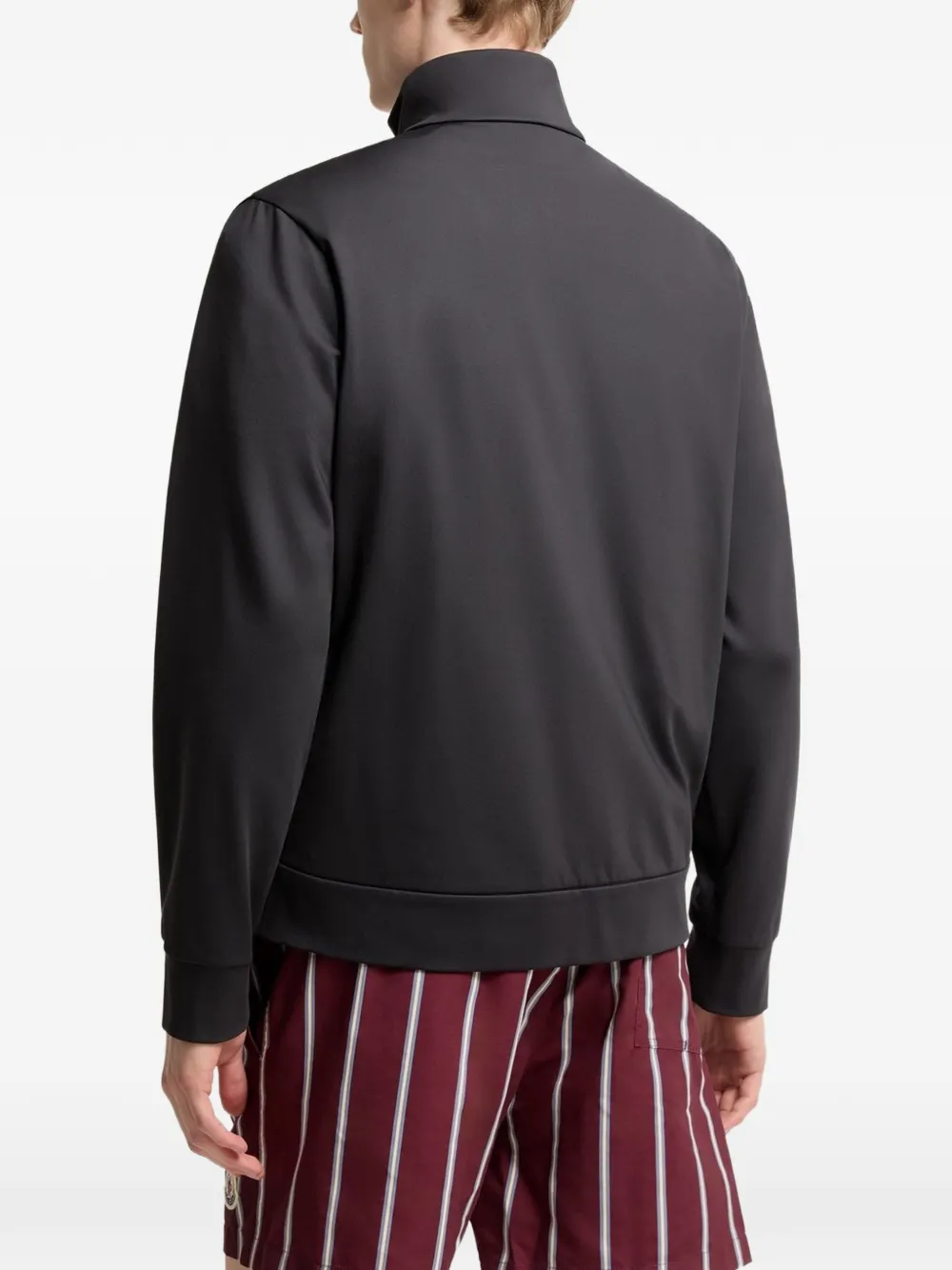 Moncler Jack met logopatch Blauw