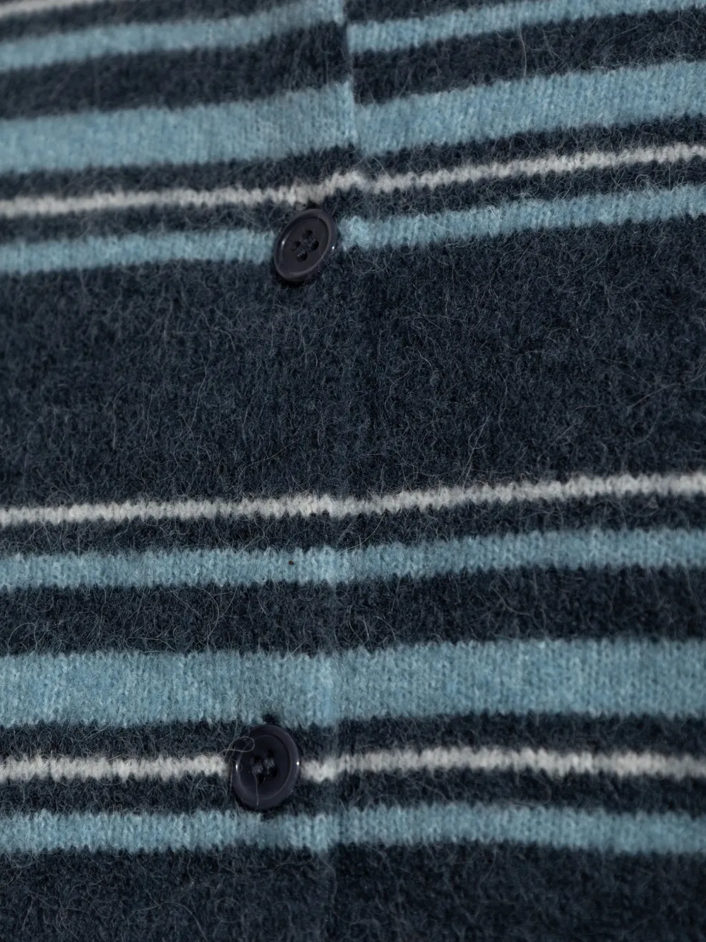 SAMSOE Nor gestreept vest Blauw