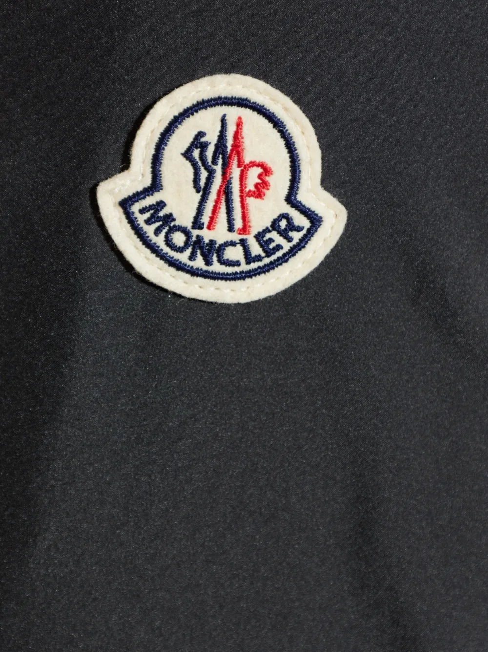 Moncler Vnorviane gewatteerd jack Zwart